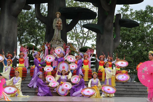 A ceremony to open the 30th Lady of La Vang Pilgrimage Festival